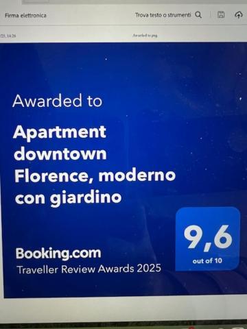 Apartment Downtown Florence, Moderno Con Giardino Buitenkant foto